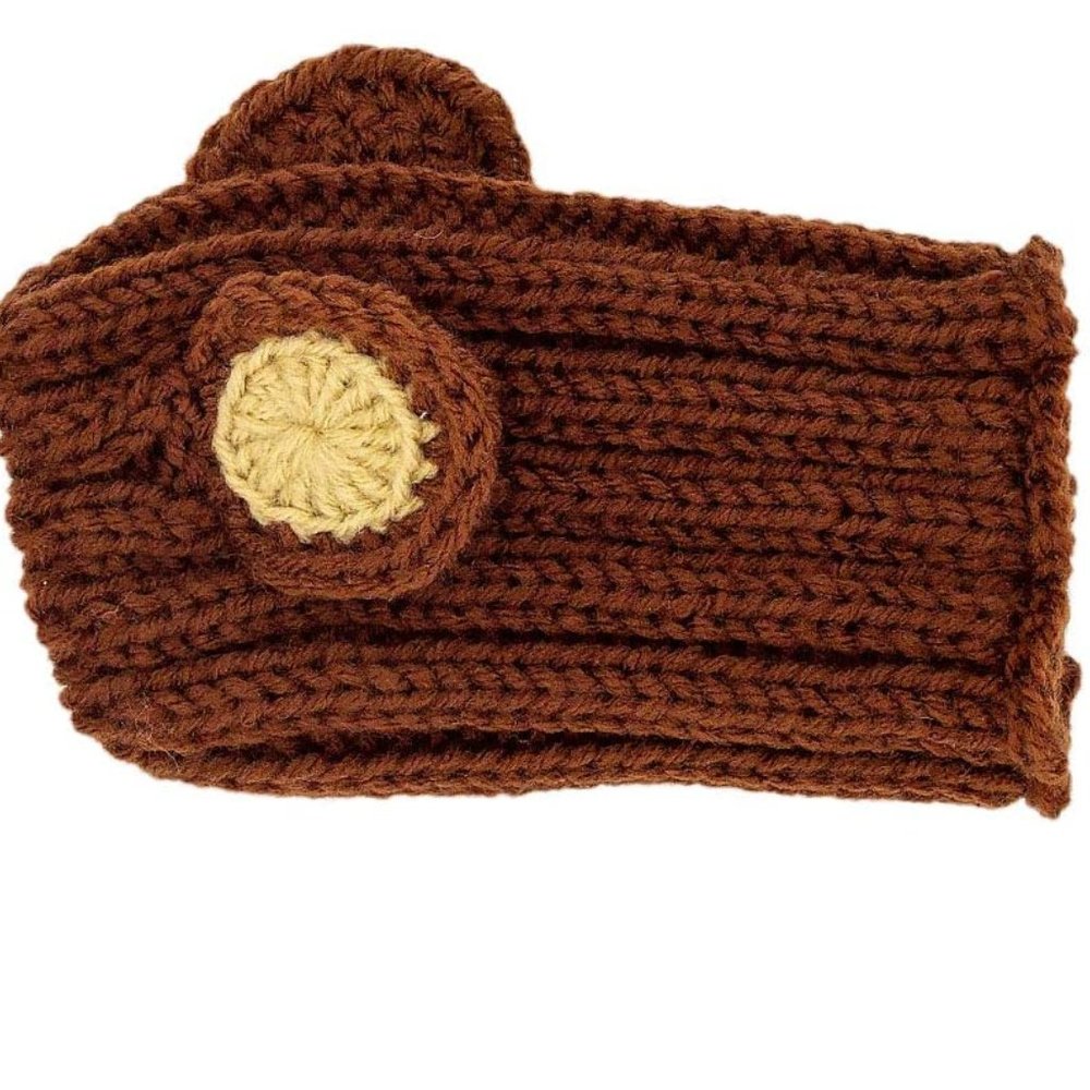 | furbaby love: grizzly bear zoo snood | - Picture 4 of 5